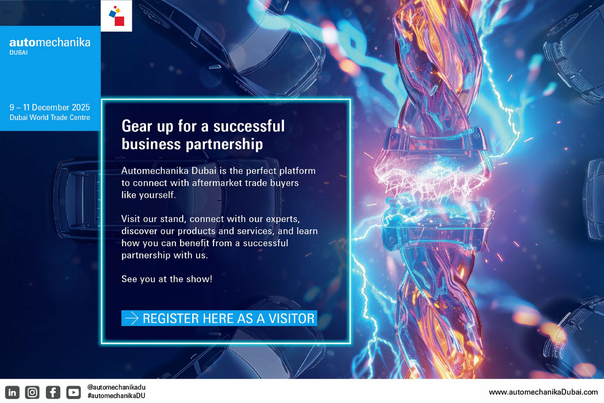 AUTOMECHANIKA, 09-11 December 2025 – DUBAI